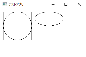 円の描画